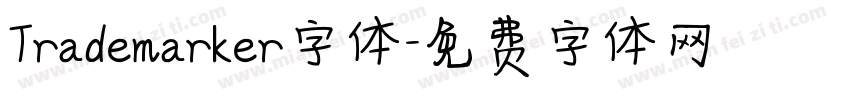 Trademarker字体字体转换