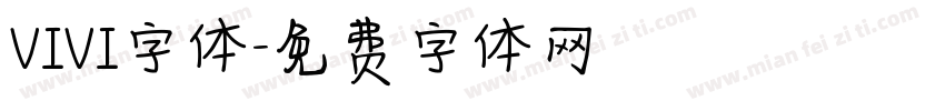 VIVI字体字体转换