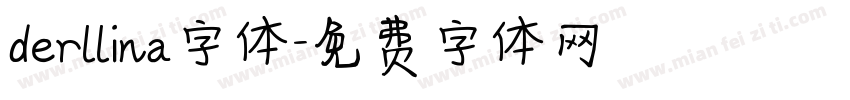 derllina字体字体转换