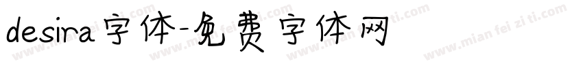 desira字体字体转换
