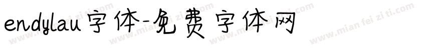 endylau字体字体转换