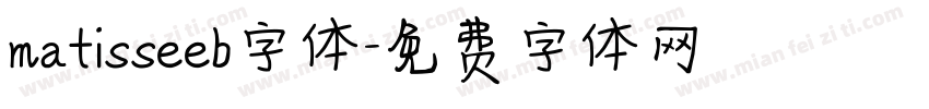 matisseeb字体字体转换