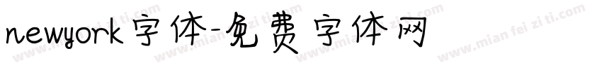 newyork字体字体转换