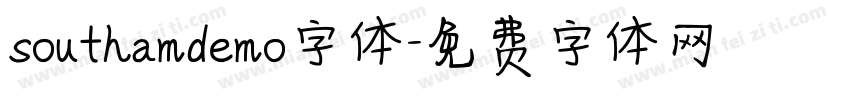 southamdemo字体字体转换