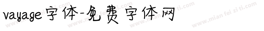 vayage字体字体转换