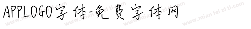 APPLOGO字体字体转换