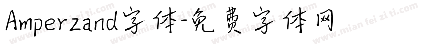 Amperzand字体字体转换
