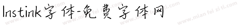Instink字体字体转换
