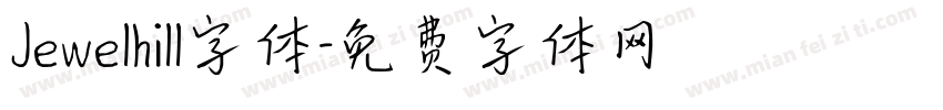 Jewelhill字体字体转换