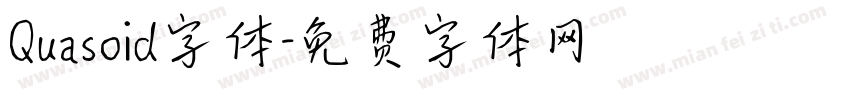 Quasoid字体字体转换