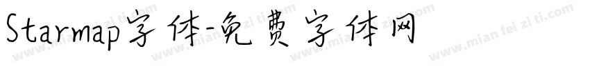 Starmap字体字体转换