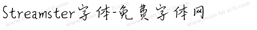 Streamster字体字体转换