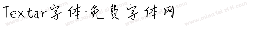 Textar字体字体转换