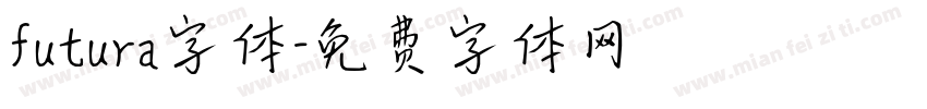 futura字体字体转换