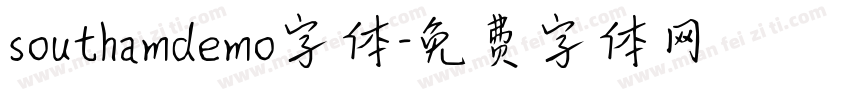 southamdemo字体字体转换