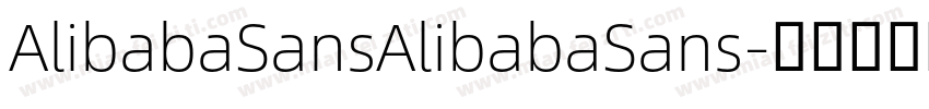 AlibabaSansAlibabaSans字体转换