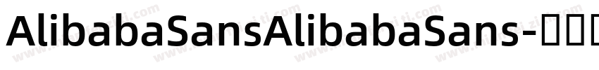AlibabaSansAlibabaSans字体转换