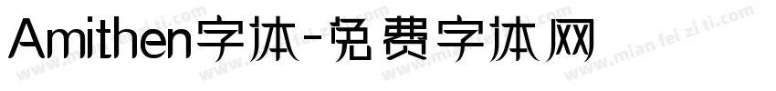 Amithen字体字体转换