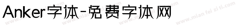 Anker字体字体转换