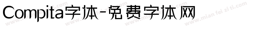 Compita字体字体转换