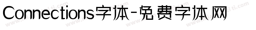 Connections字体字体转换