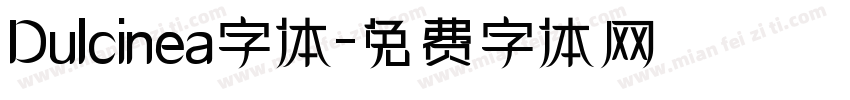 Dulcinea字体字体转换
