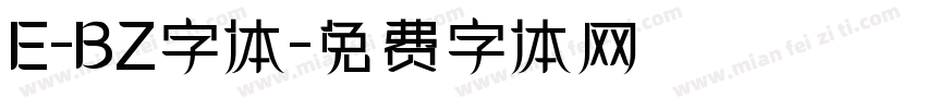E-BZ字体字体转换