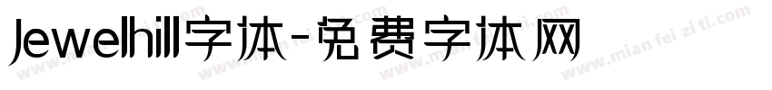 Jewelhill字体字体转换