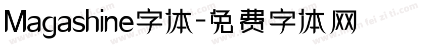Magashine字体字体转换