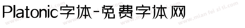 Platonic字体字体转换