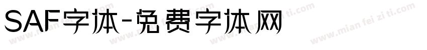 SAF字体字体转换