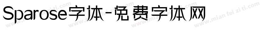 Sparose字体字体转换