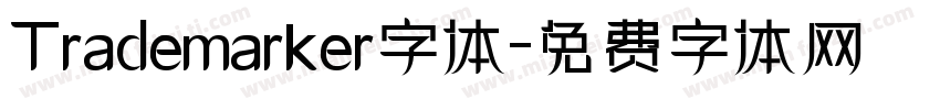 Trademarker字体字体转换