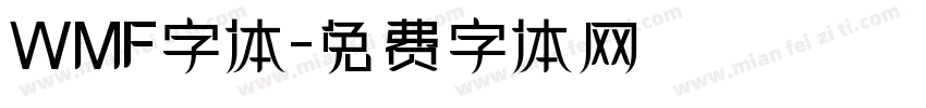 WMF字体字体转换