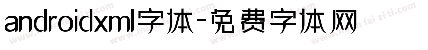 androidxml字体字体转换