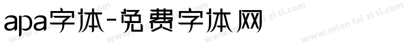 apa字体字体转换