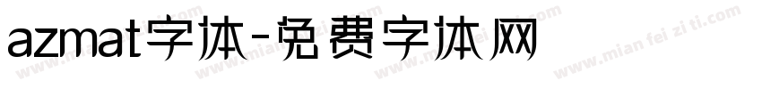 azmat字体字体转换