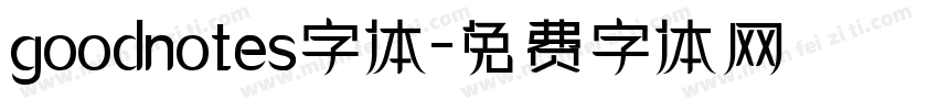 goodnotes字体字体转换