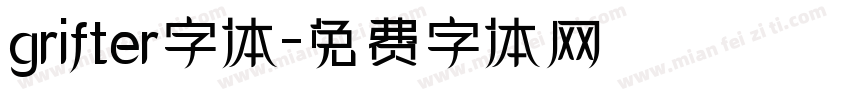 grifter字体字体转换