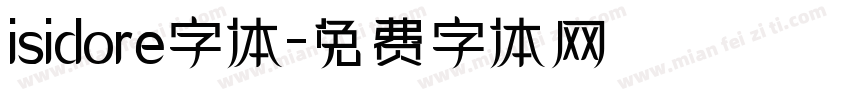 isidore字体字体转换