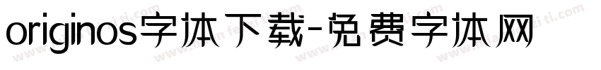 originos字体下载字体转换