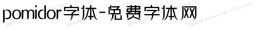 pomidor字体字体转换