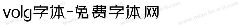 volg字体字体转换