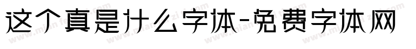 这个真是什么字体字体转换
