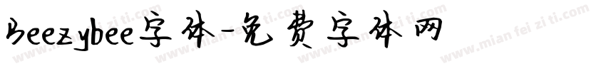 Beezybee字体字体转换