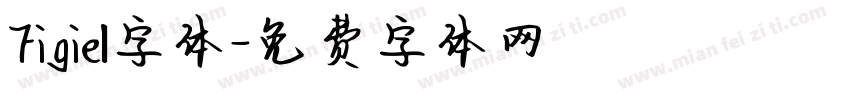 Figiel字体字体转换