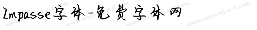 Impasse字体字体转换