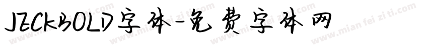 JECKBOLD字体字体转换