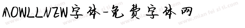 MOWLLNEW字体字体转换