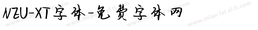NEU-XT字体字体转换
